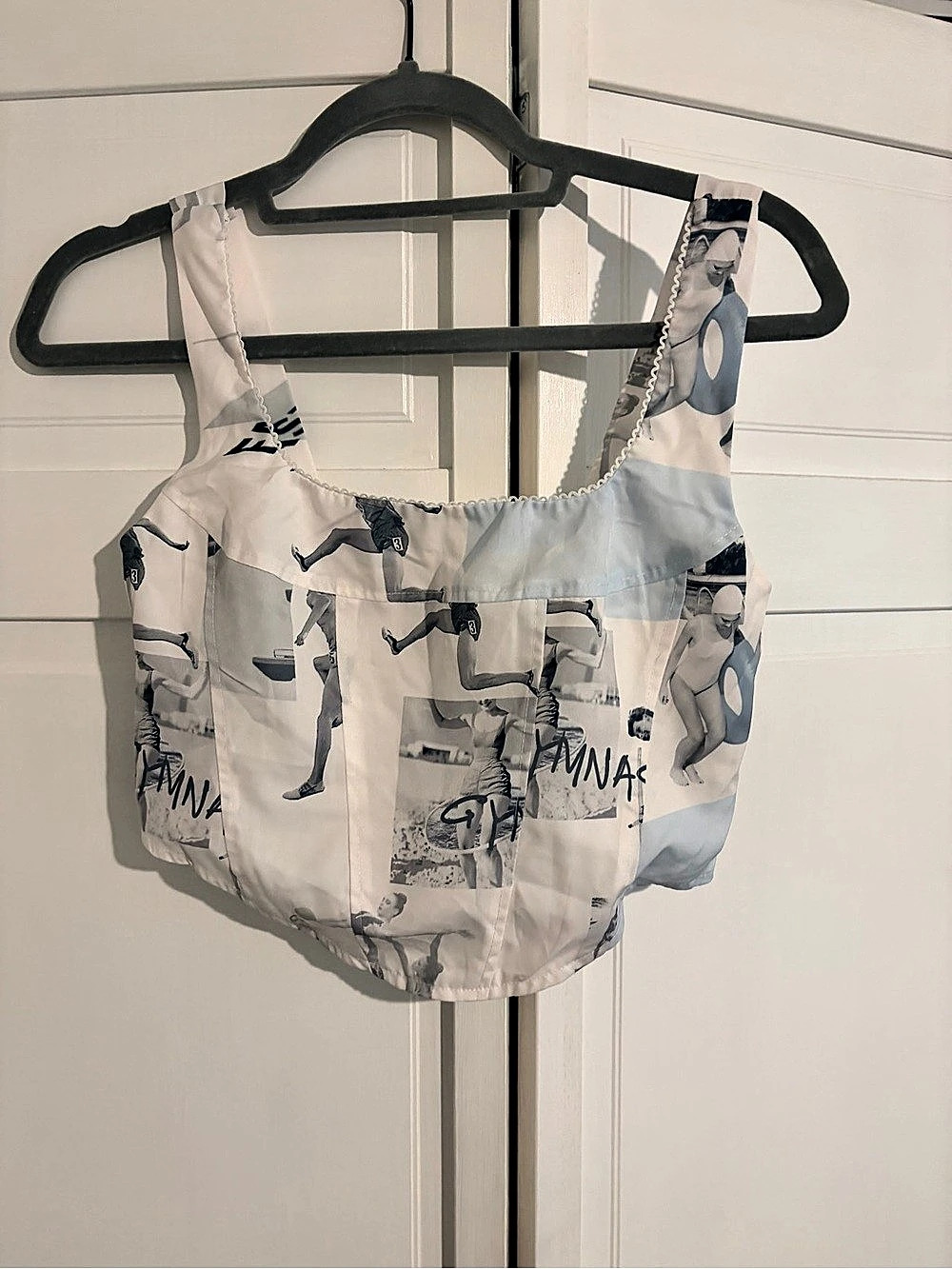 Printed Crop Top